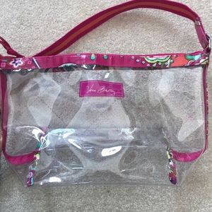 vera bradley clear crossbody bag